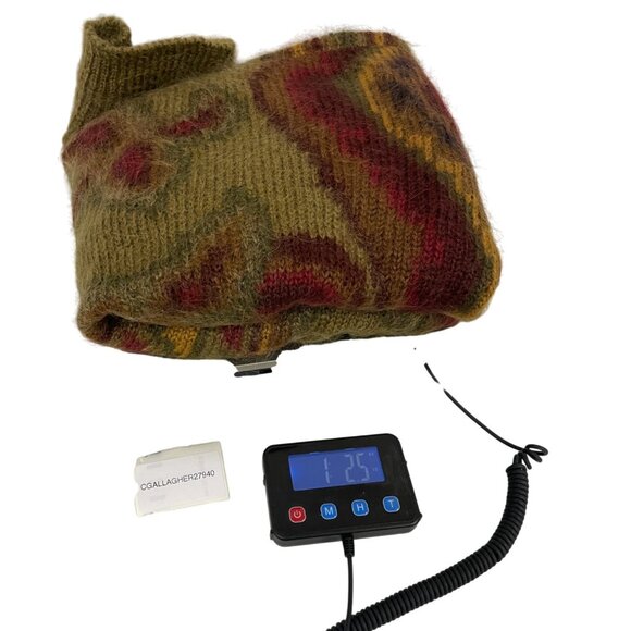 Vintage Linda Allard Ellen Tracy Womens Cardigan Sweater Size M Mohair Green 80s - Picture 8 of 8